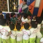 rohit mali birthday celebration at Mewara public school
