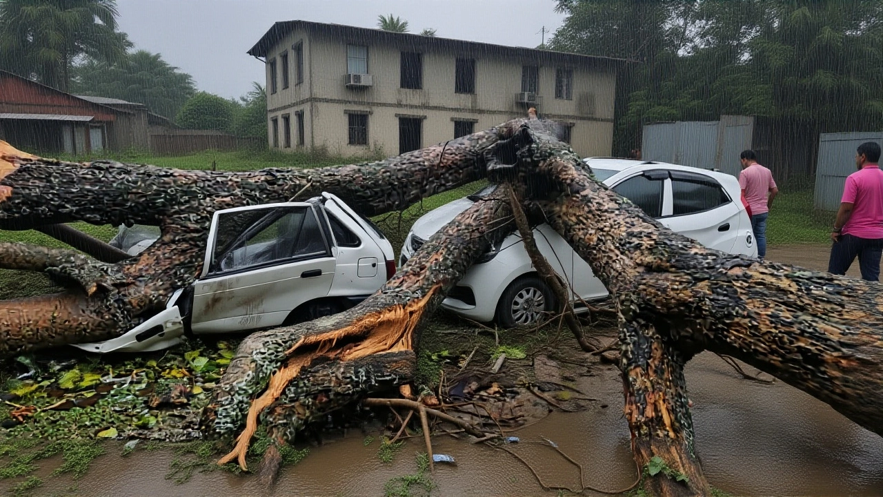 साइक्लोन 'मोंथा' तेजी से तीव्र हो रहा, 27-31 अक्टूबर तक भारत के कई राज्यों में भारी बारिश की चेतावनी