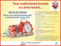 Income Declaration Scheme As Emergency In The Income Tax World