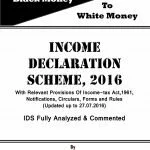 E-Book & Print-Book On ‘Income Declaration Scheme, 2016’ Launched