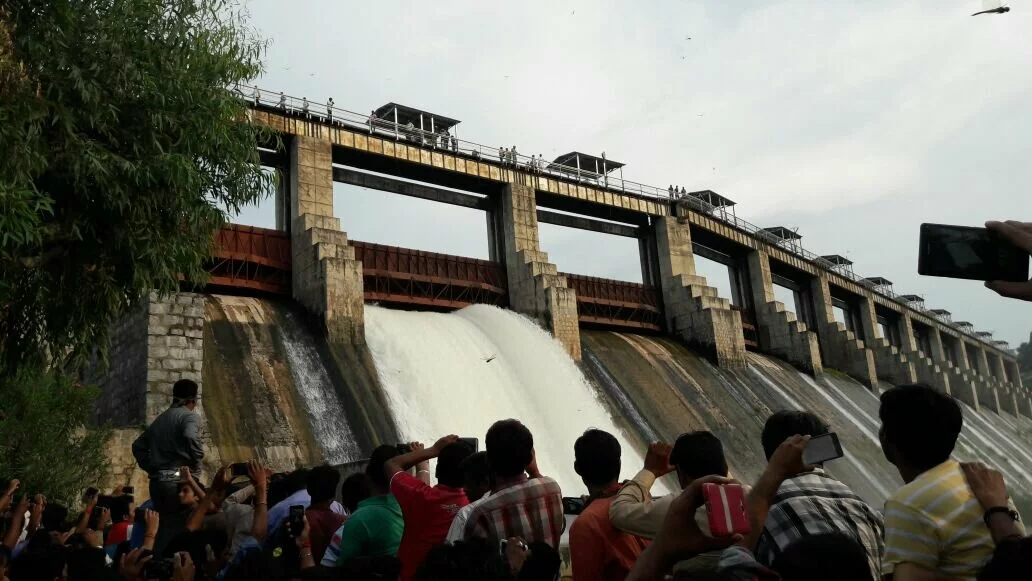 Jawai Dam Gate Opening 27.08.2016
