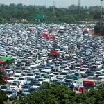 Govt. Currency Action leads to Heavy Traffic Jam – सरकार की अव्यवस्था से लगा भारी जाम